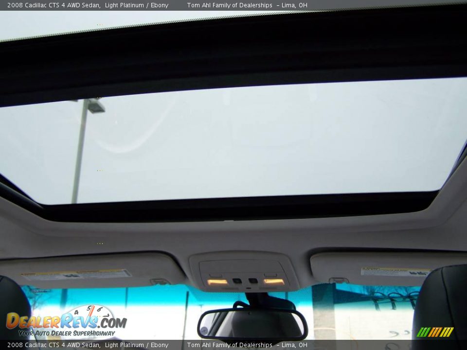 2008 Cadillac CTS 4 AWD Sedan Light Platinum / Ebony Photo #22