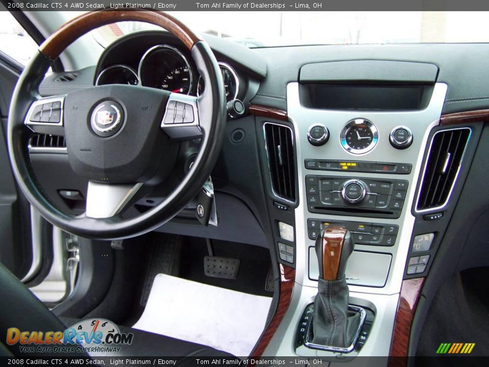 2008 Cadillac CTS 4 AWD Sedan Light Platinum / Ebony Photo #23