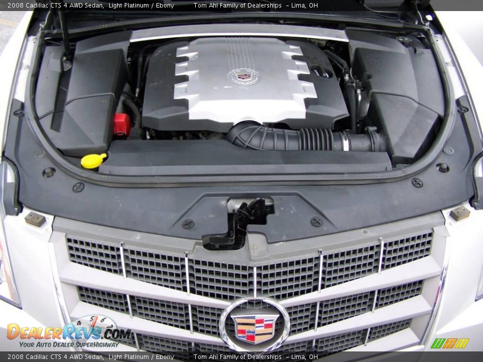 2008 Cadillac CTS 4 AWD Sedan Light Platinum / Ebony Photo #24