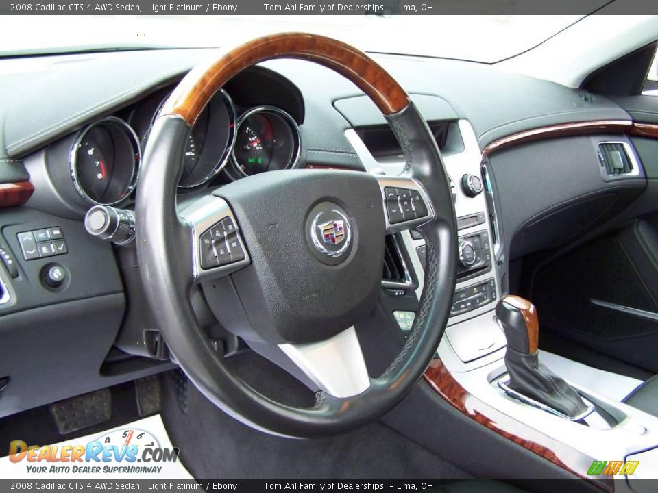 2008 Cadillac CTS 4 AWD Sedan Light Platinum / Ebony Photo #25