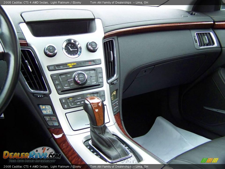2008 Cadillac CTS 4 AWD Sedan Light Platinum / Ebony Photo #28