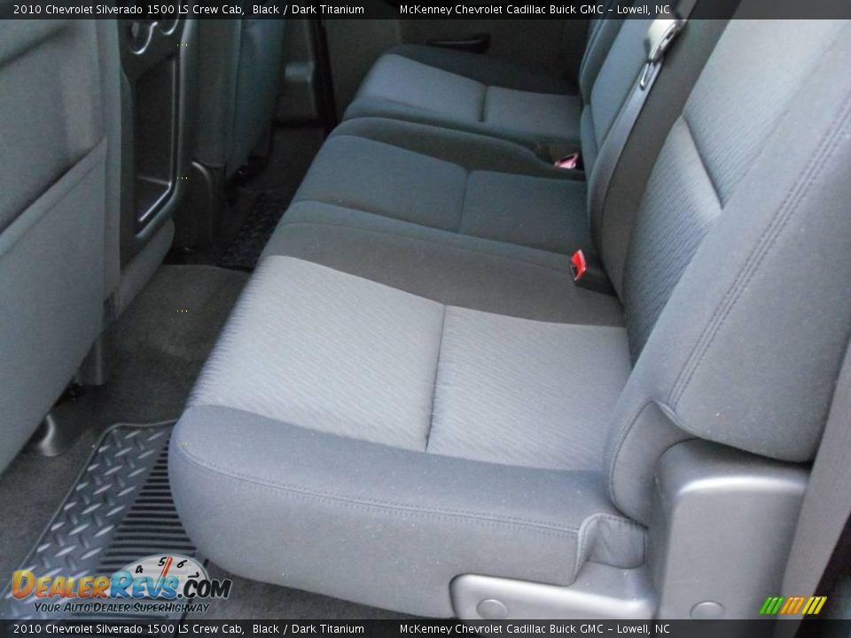 2010 Chevrolet Silverado 1500 LS Crew Cab Black / Dark Titanium Photo #13