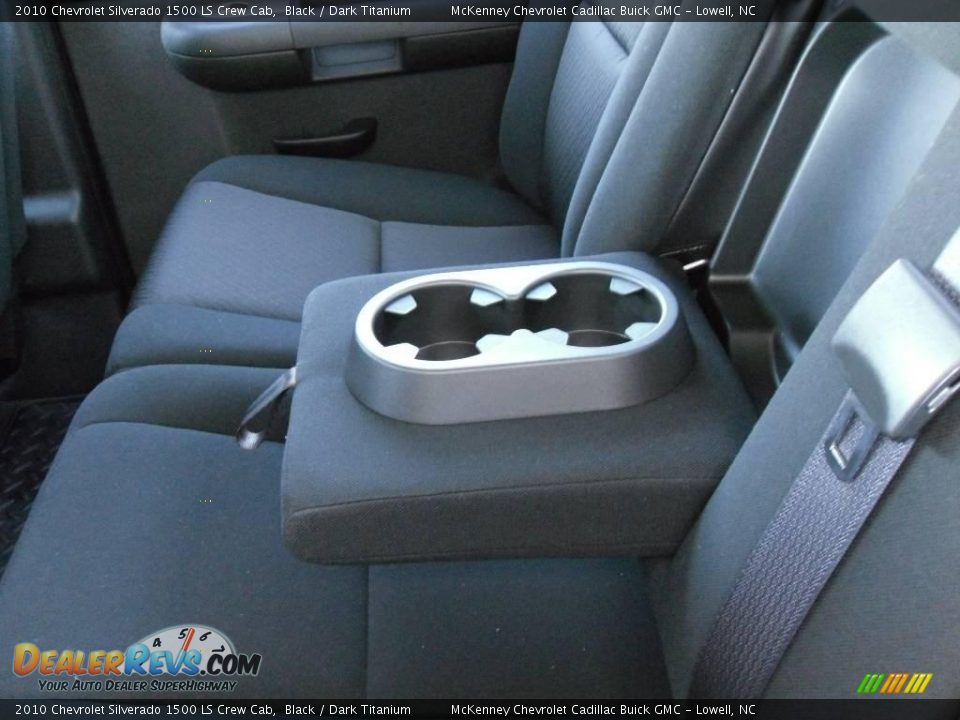 2010 Chevrolet Silverado 1500 LS Crew Cab Black / Dark Titanium Photo #14