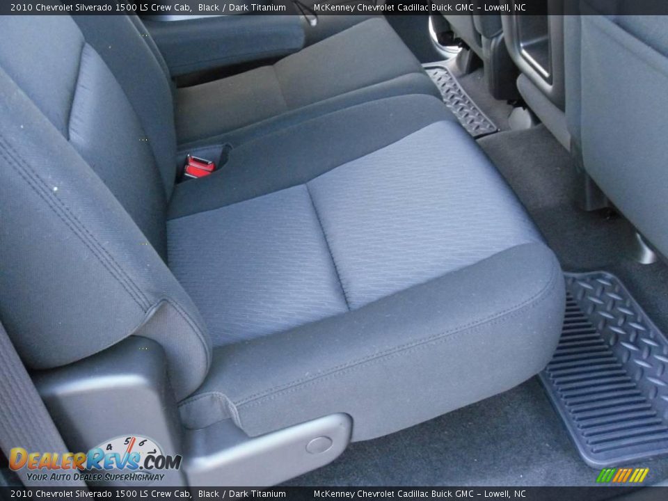 2010 Chevrolet Silverado 1500 LS Crew Cab Black / Dark Titanium Photo #16