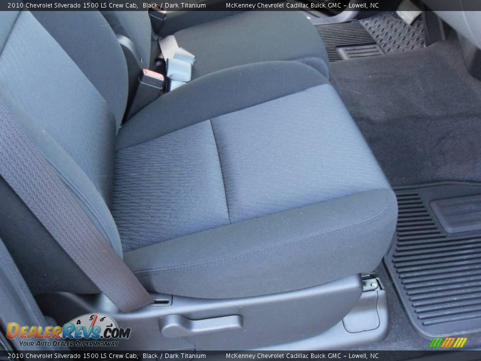 2010 Chevrolet Silverado 1500 LS Crew Cab Black / Dark Titanium Photo #17