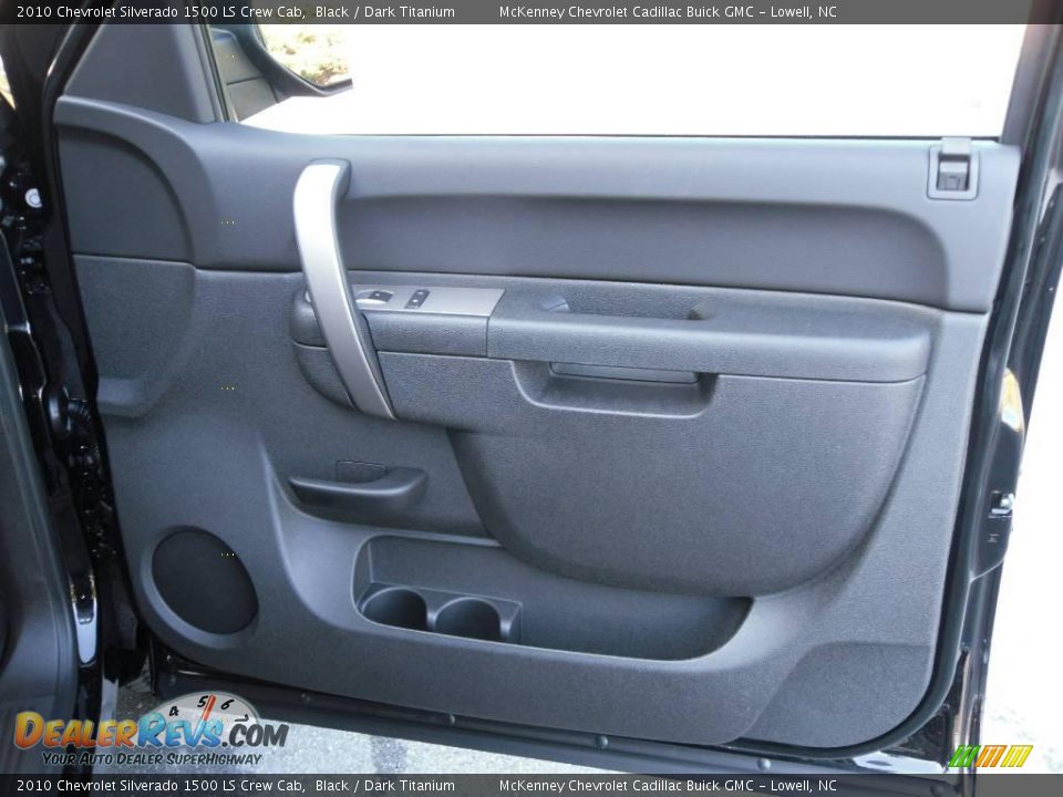2010 Chevrolet Silverado 1500 LS Crew Cab Black / Dark Titanium Photo #19
