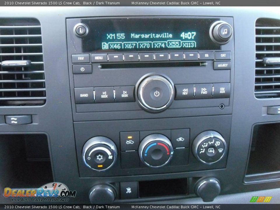 2010 Chevrolet Silverado 1500 LS Crew Cab Black / Dark Titanium Photo #25