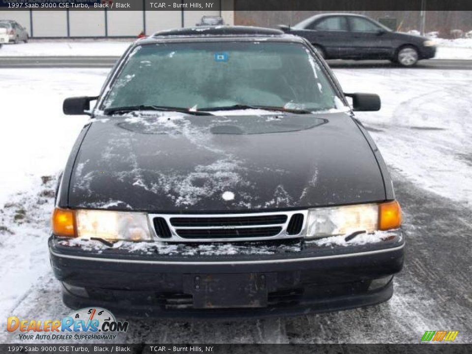 1997 Saab 9000 CSE Turbo Black / Black Photo #3