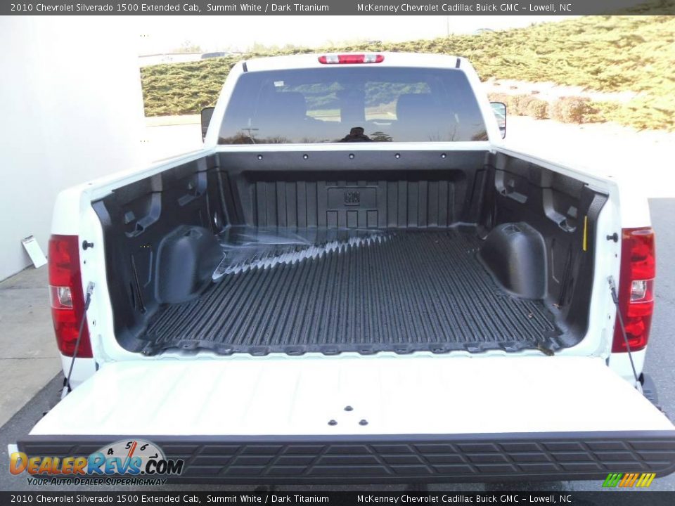 2010 Chevrolet Silverado 1500 Extended Cab Summit White / Dark Titanium Photo #4