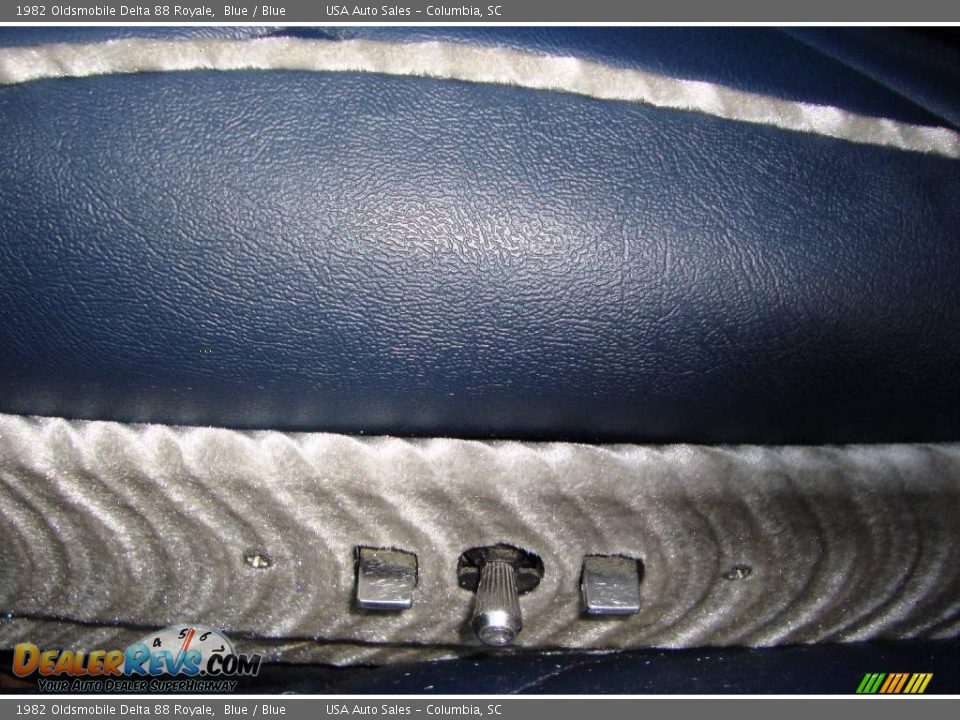 1982 Oldsmobile Delta 88 Royale Blue / Blue Photo #26