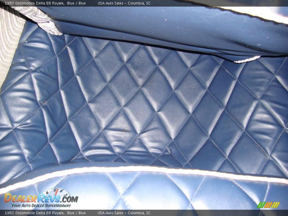 1982 Oldsmobile Delta 88 Royale Blue / Blue Photo #27