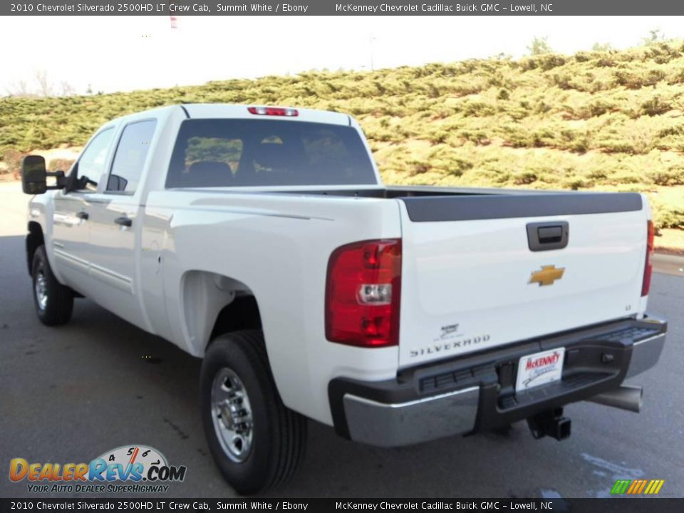 2010 Chevrolet Silverado 2500HD LT Crew Cab Summit White / Ebony Photo #2