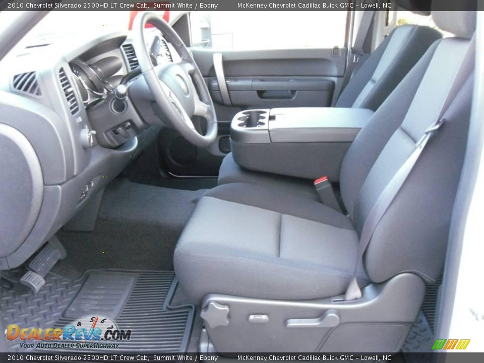 2010 Chevrolet Silverado 2500HD LT Crew Cab Summit White / Ebony Photo #8