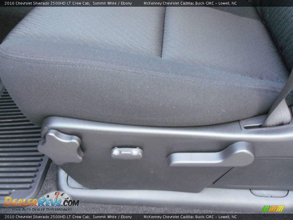 2010 Chevrolet Silverado 2500HD LT Crew Cab Summit White / Ebony Photo #9
