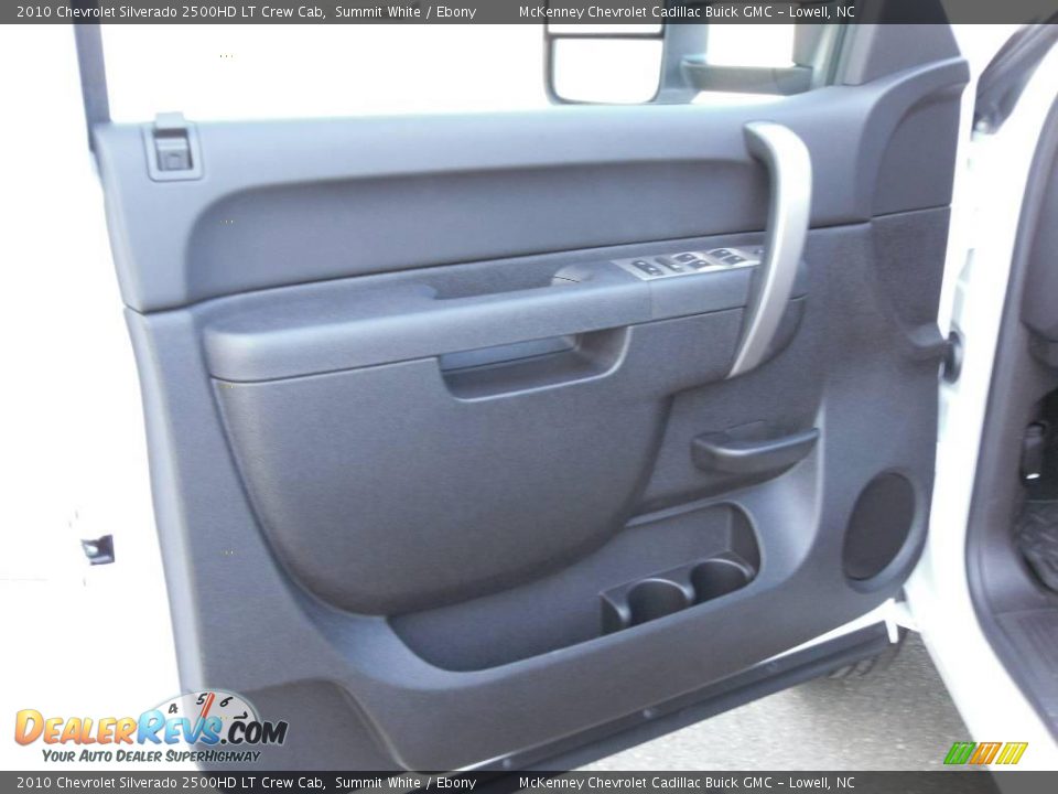2010 Chevrolet Silverado 2500HD LT Crew Cab Summit White / Ebony Photo #10