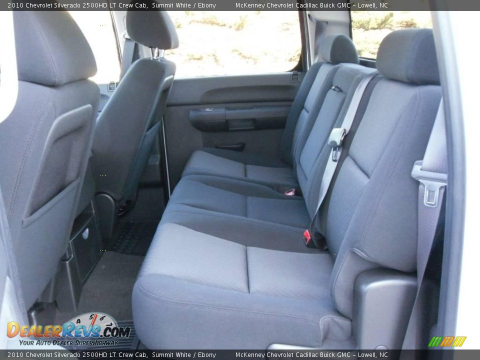 2010 Chevrolet Silverado 2500HD LT Crew Cab Summit White / Ebony Photo #11