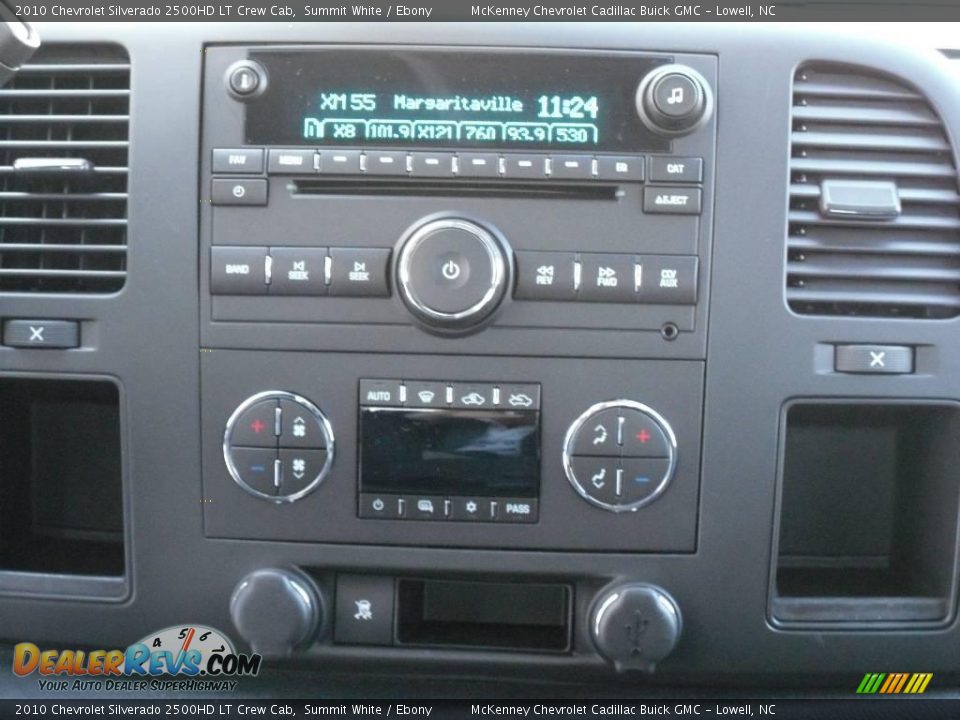 2010 Chevrolet Silverado 2500HD LT Crew Cab Summit White / Ebony Photo #13