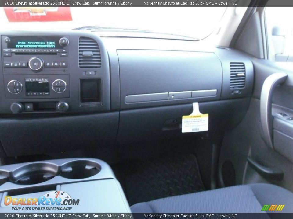 2010 Chevrolet Silverado 2500HD LT Crew Cab Summit White / Ebony Photo #14