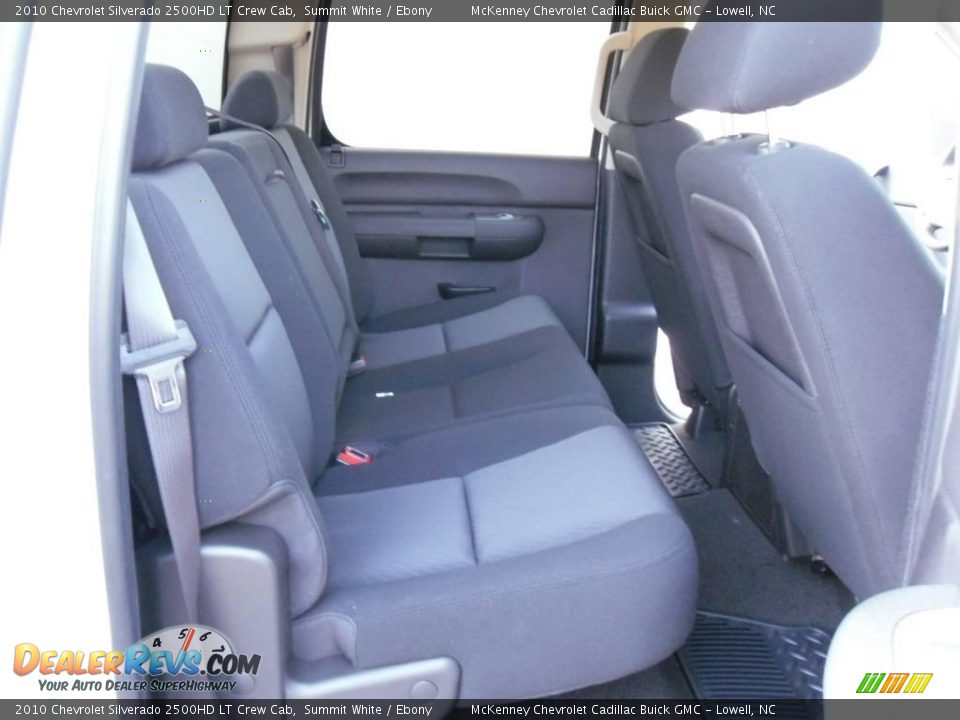 2010 Chevrolet Silverado 2500HD LT Crew Cab Summit White / Ebony Photo #16