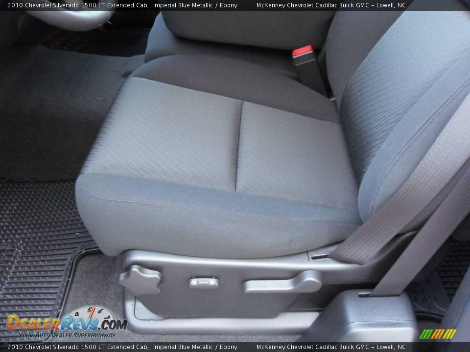 2010 Chevrolet Silverado 1500 LT Extended Cab Imperial Blue Metallic / Ebony Photo #8