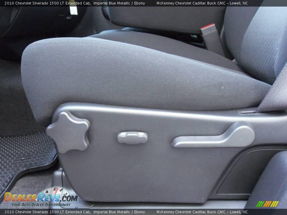 2010 Chevrolet Silverado 1500 LT Extended Cab Imperial Blue Metallic / Ebony Photo #9