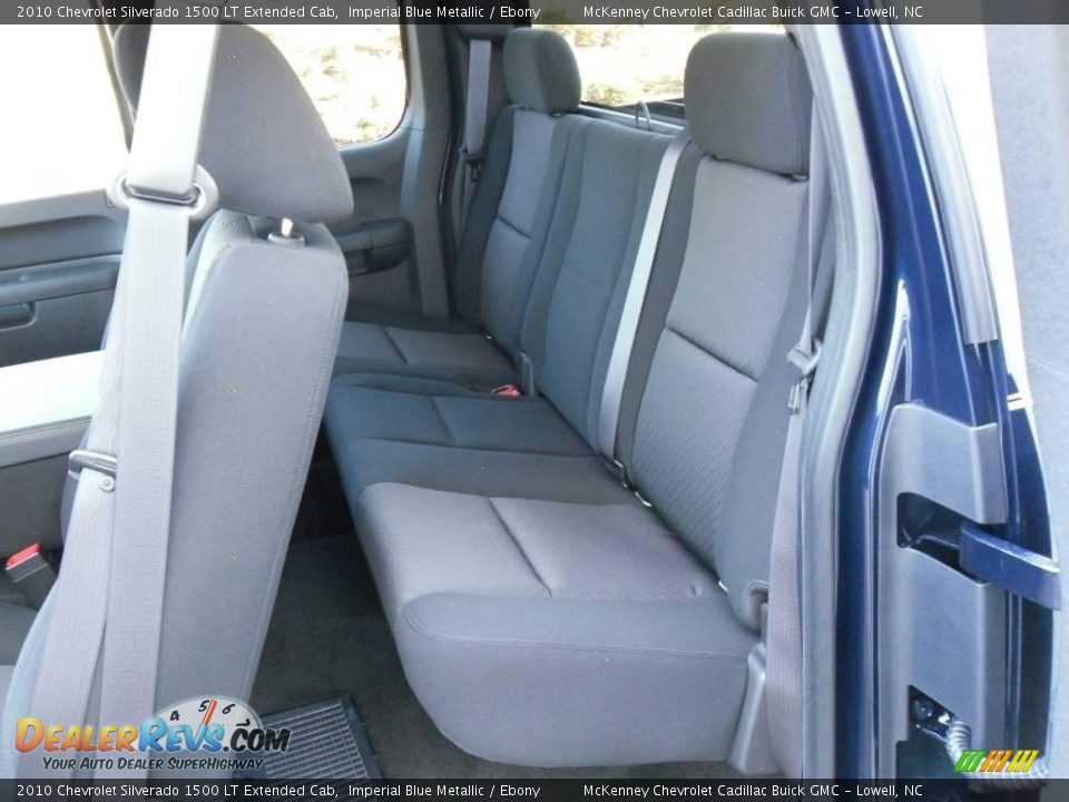2010 Chevrolet Silverado 1500 LT Extended Cab Imperial Blue Metallic / Ebony Photo #11