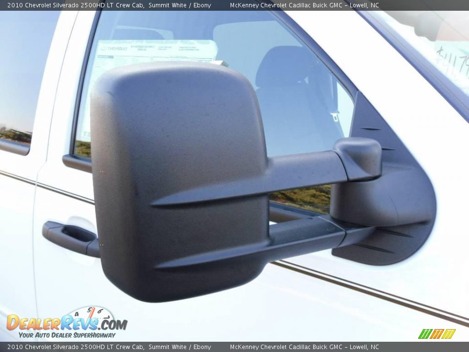 2010 Chevrolet Silverado 2500HD LT Crew Cab Summit White / Ebony Photo #21