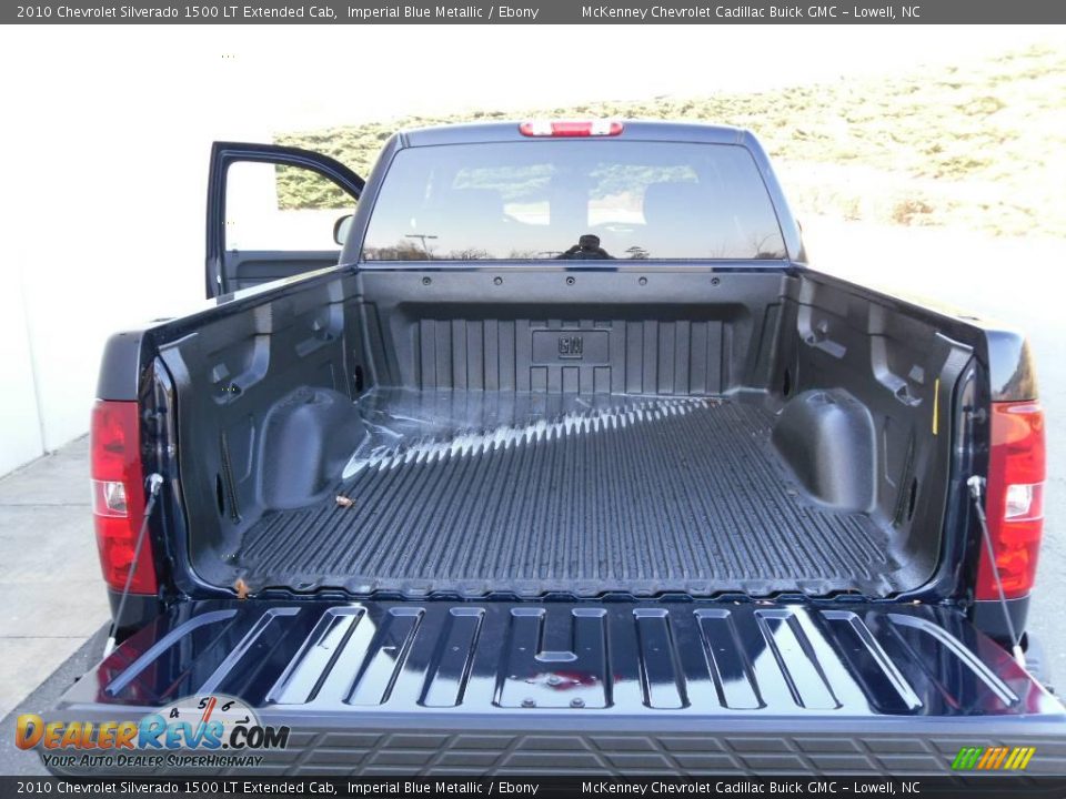 2010 Chevrolet Silverado 1500 LT Extended Cab Imperial Blue Metallic / Ebony Photo #13