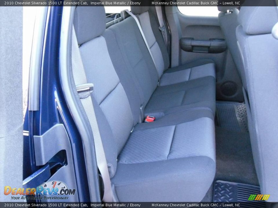 2010 Chevrolet Silverado 1500 LT Extended Cab Imperial Blue Metallic / Ebony Photo #14