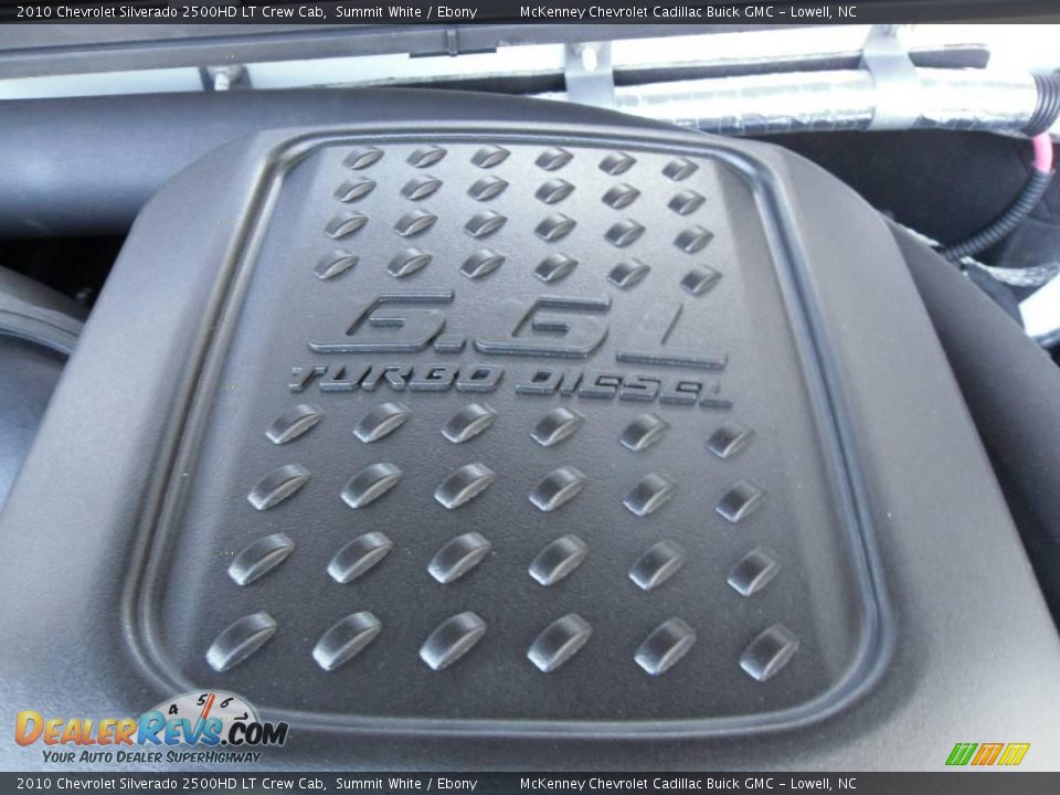 2010 Chevrolet Silverado 2500HD LT Crew Cab Summit White / Ebony Photo #24