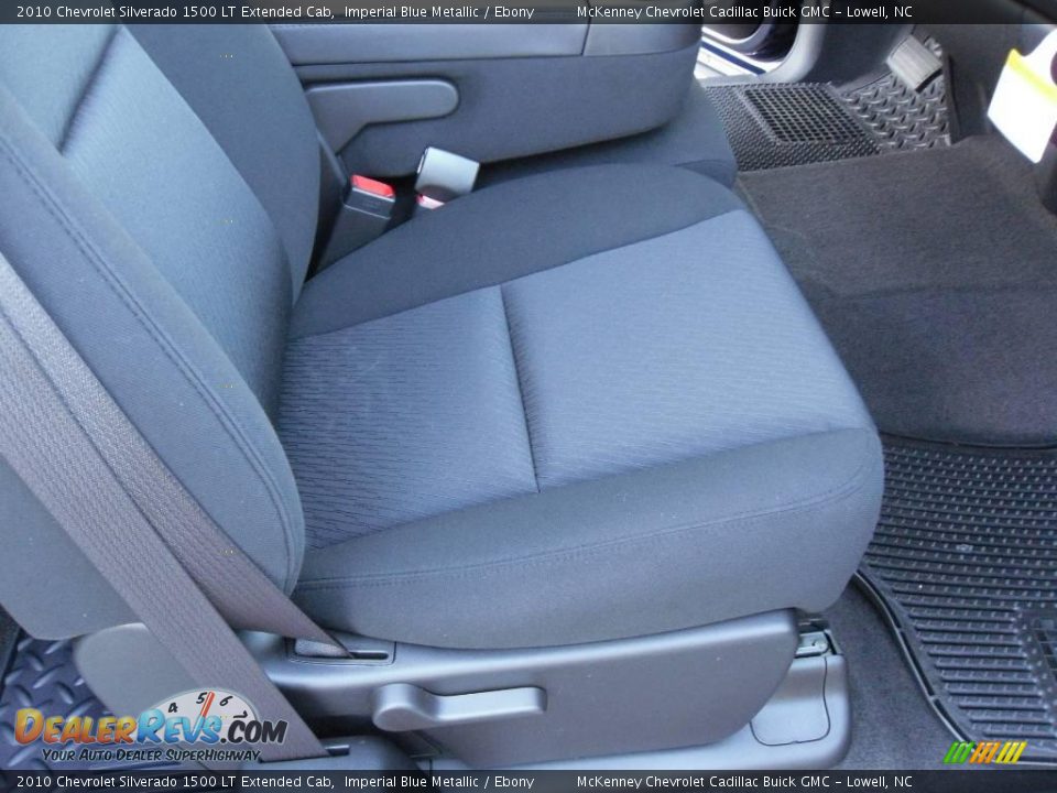 2010 Chevrolet Silverado 1500 LT Extended Cab Imperial Blue Metallic / Ebony Photo #15