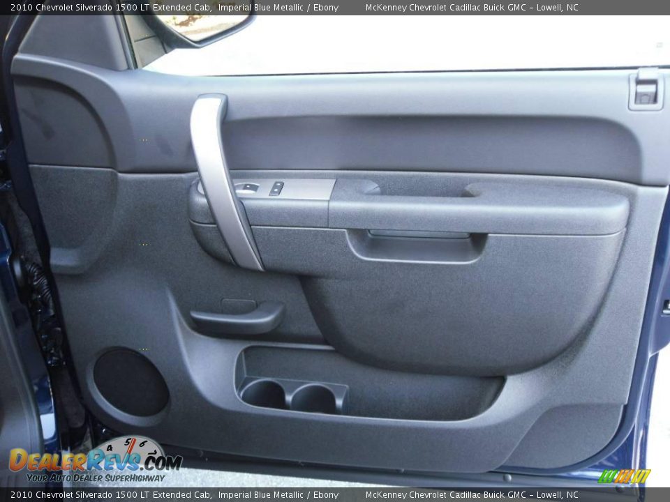 2010 Chevrolet Silverado 1500 LT Extended Cab Imperial Blue Metallic / Ebony Photo #17