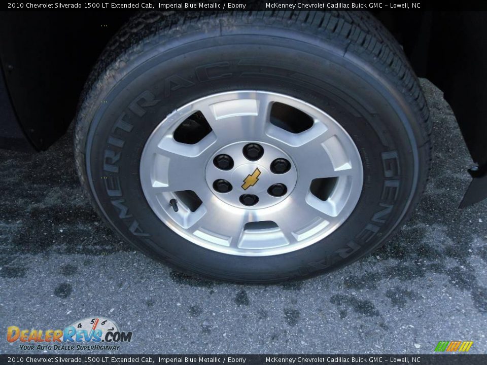2010 Chevrolet Silverado 1500 LT Extended Cab Imperial Blue Metallic / Ebony Photo #18