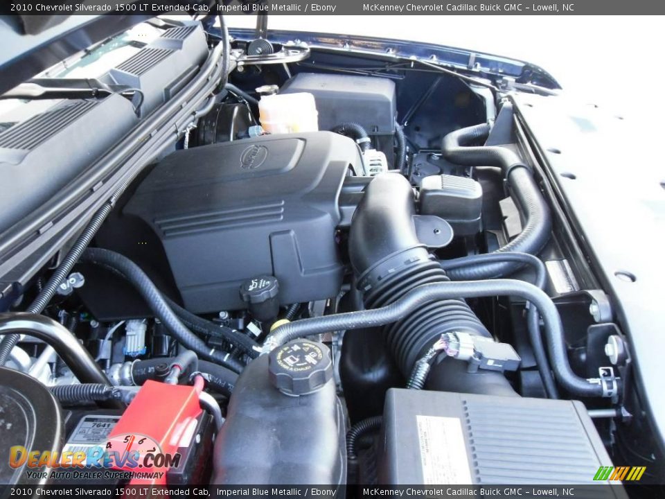 2010 Chevrolet Silverado 1500 LT Extended Cab Imperial Blue Metallic / Ebony Photo #20