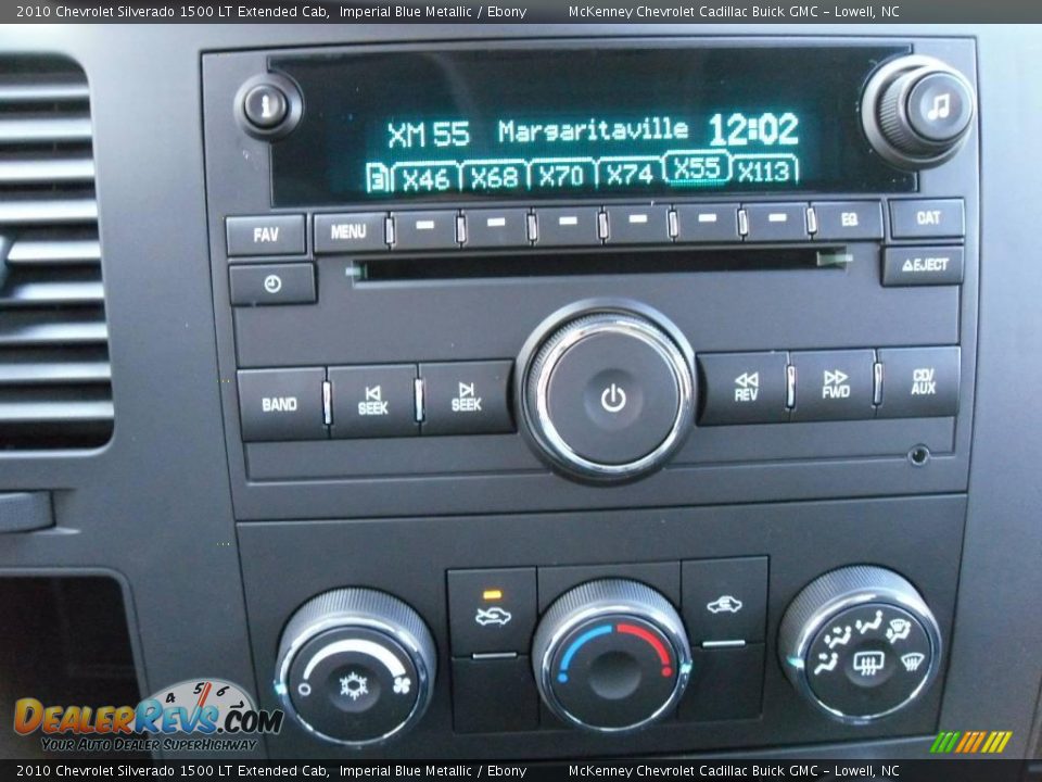 2010 Chevrolet Silverado 1500 LT Extended Cab Imperial Blue Metallic / Ebony Photo #23