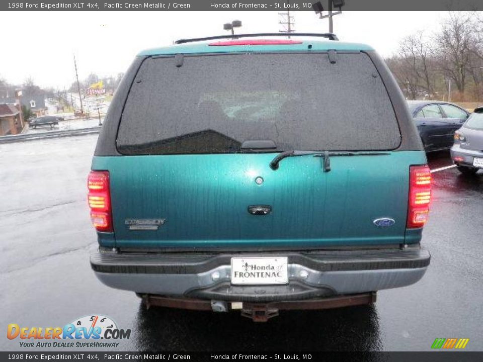 1998 Ford Expedition XLT 4x4 Pacific Green Metallic / Green Photo #3