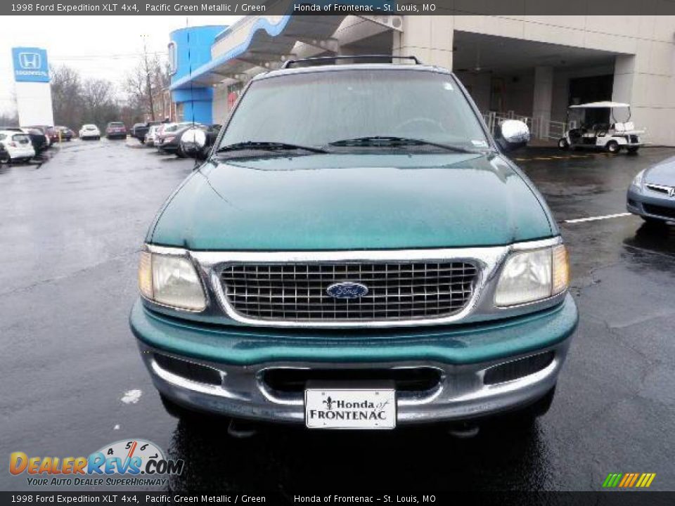 1998 Ford Expedition XLT 4x4 Pacific Green Metallic / Green Photo #7