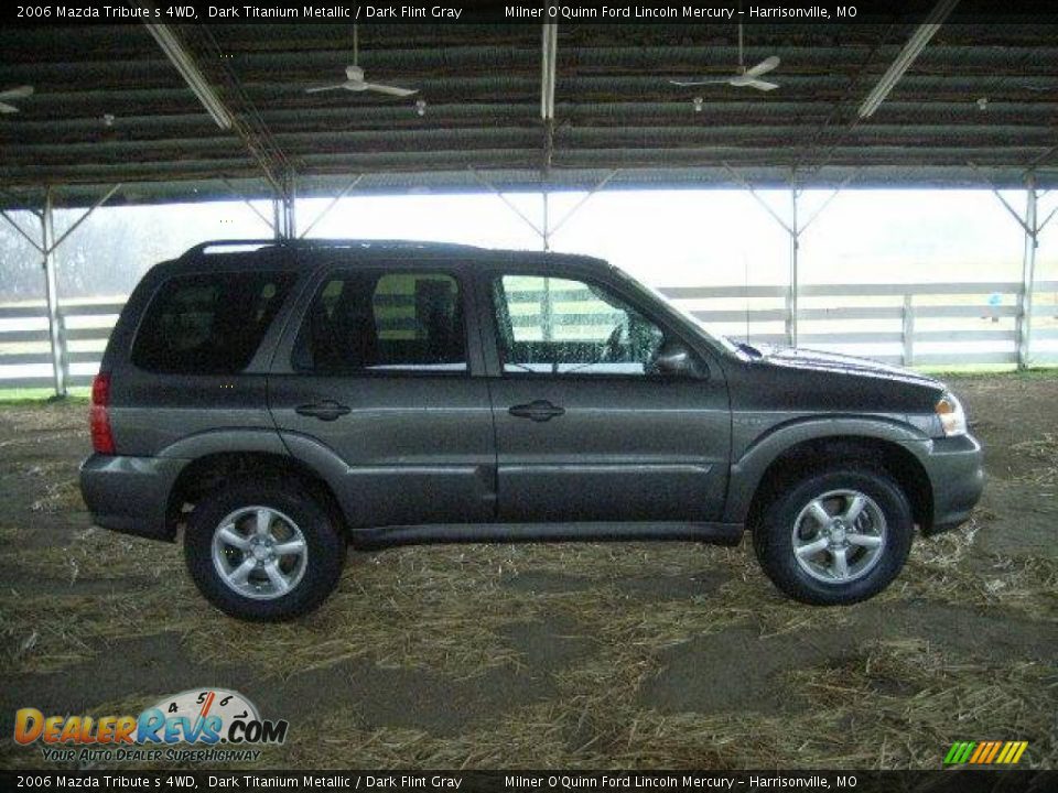 2006 Mazda Tribute s 4WD Dark Titanium Metallic / Dark Flint Gray Photo #2