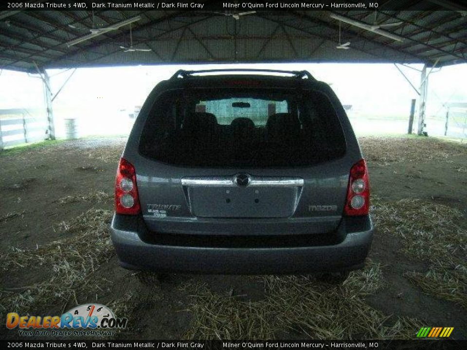 2006 Mazda Tribute s 4WD Dark Titanium Metallic / Dark Flint Gray Photo #3
