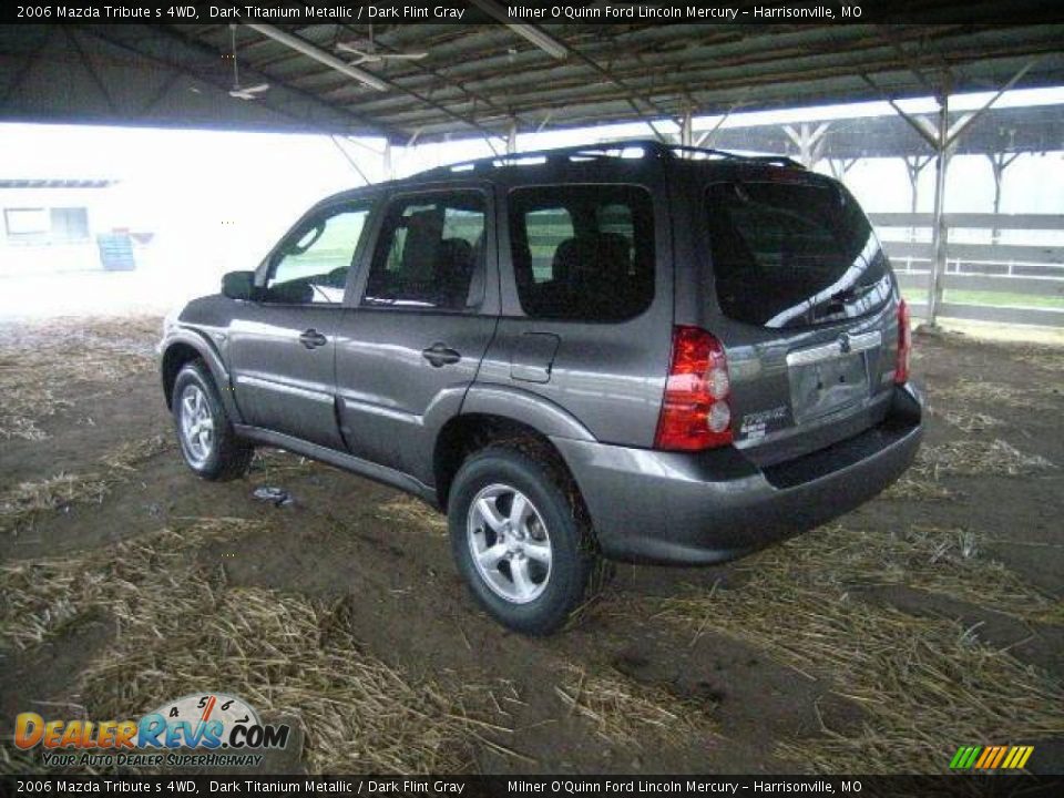 2006 Mazda Tribute s 4WD Dark Titanium Metallic / Dark Flint Gray Photo #4