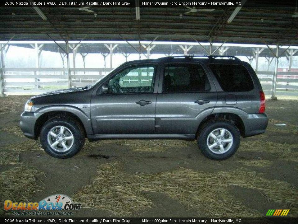 2006 Mazda Tribute s 4WD Dark Titanium Metallic / Dark Flint Gray Photo #5