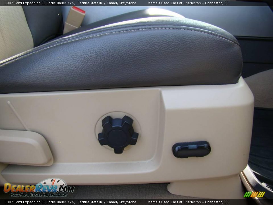 2007 Ford Expedition EL Eddie Bauer 4x4 Redfire Metallic / Camel/Grey Stone Photo #15