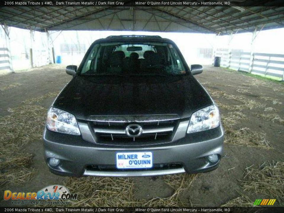 2006 Mazda Tribute s 4WD Dark Titanium Metallic / Dark Flint Gray Photo #7
