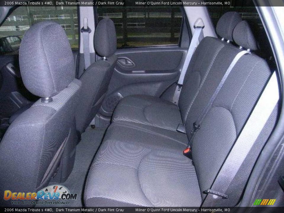 2006 Mazda Tribute s 4WD Dark Titanium Metallic / Dark Flint Gray Photo #9