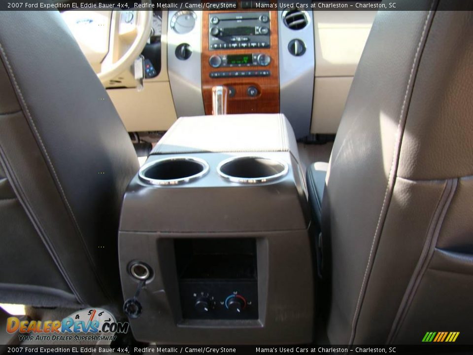 2007 Ford Expedition EL Eddie Bauer 4x4 Redfire Metallic / Camel/Grey Stone Photo #19