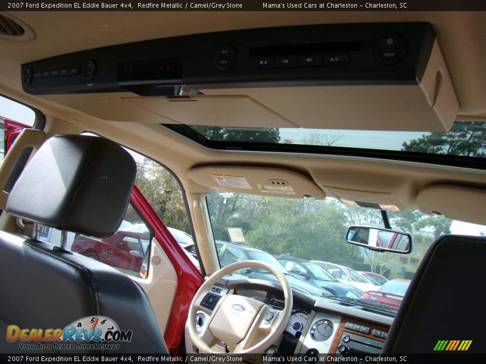 2007 Ford Expedition EL Eddie Bauer 4x4 Redfire Metallic / Camel/Grey Stone Photo #20