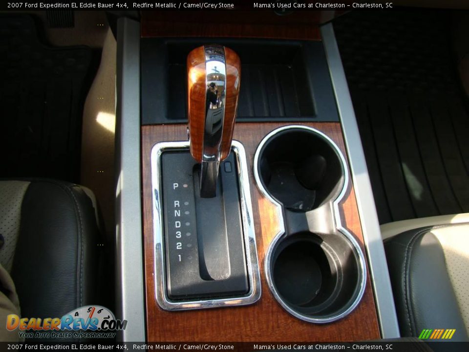 2007 Ford Expedition EL Eddie Bauer 4x4 Redfire Metallic / Camel/Grey Stone Photo #24