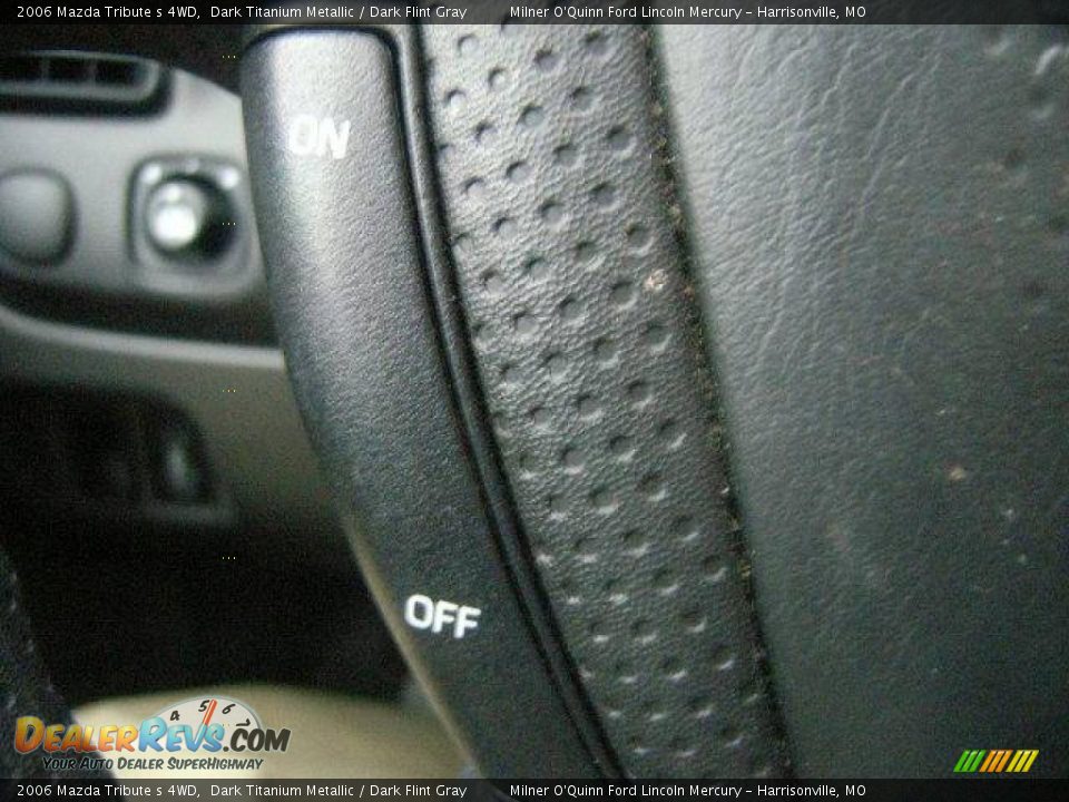 2006 Mazda Tribute s 4WD Dark Titanium Metallic / Dark Flint Gray Photo #20