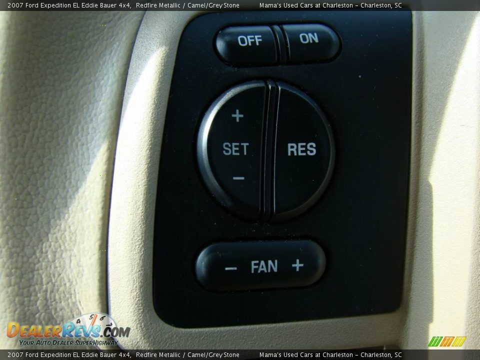 2007 Ford Expedition EL Eddie Bauer 4x4 Redfire Metallic / Camel/Grey Stone Photo #27