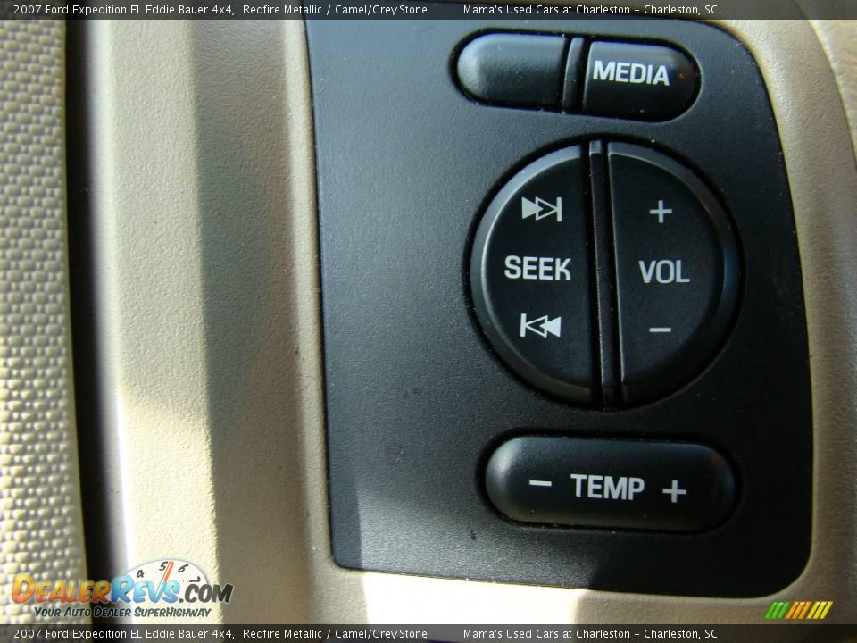 2007 Ford Expedition EL Eddie Bauer 4x4 Redfire Metallic / Camel/Grey Stone Photo #28